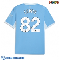 Fotballdrakt Herre Manchester City Rico Lewis #82 Hjemmedrakt 2026-27 Kortermet